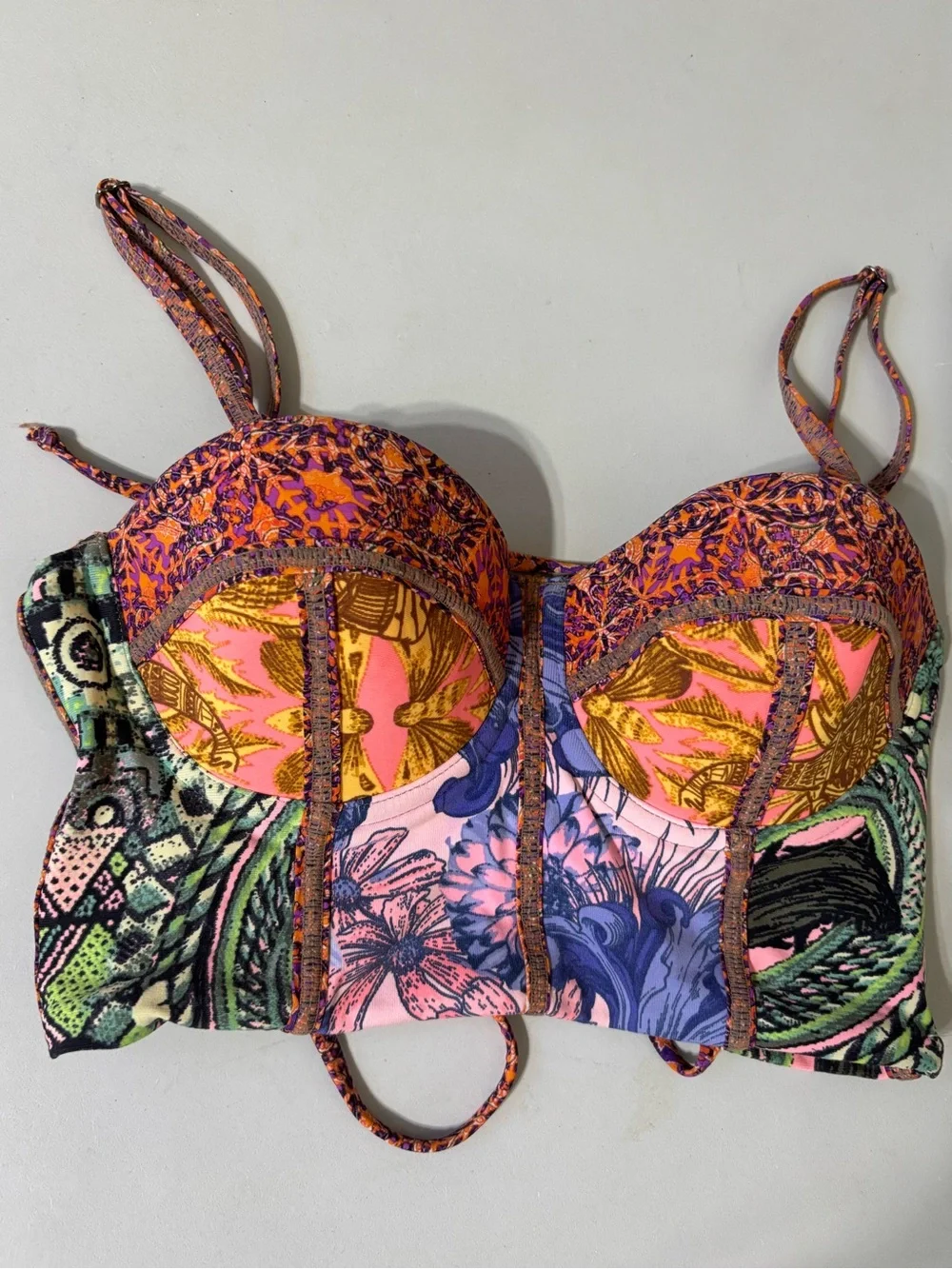 ▪️Maaji Bikini Corset-Style Top and Bottom S - Picture 3 of 7